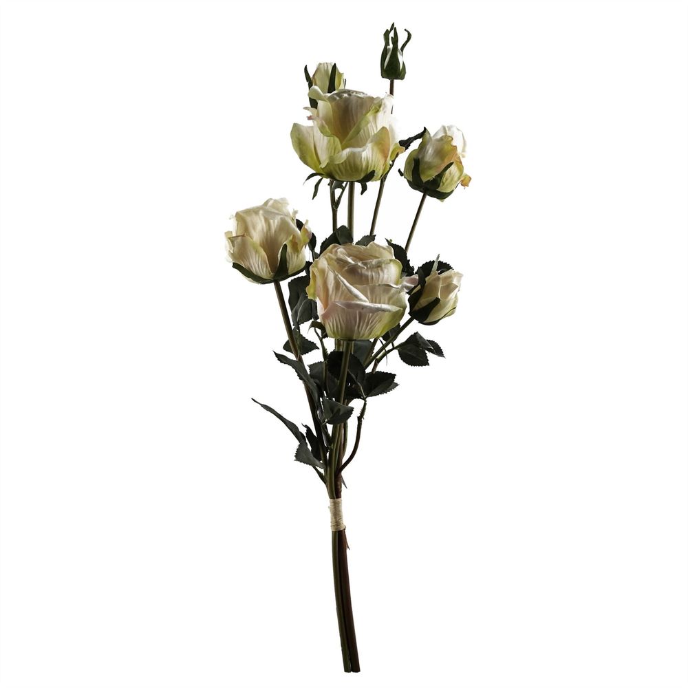 60cm Artificial Rose Display Glass Vase